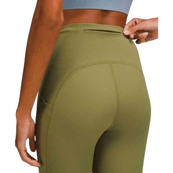 NWT LULULEMON ATHLETICA Swift Speed Hi-Rise Crop 'Full-On Luxtreme 21" Size 0 - Picture 4 of 7